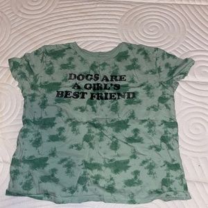 dogs are a girls best friend t shirt